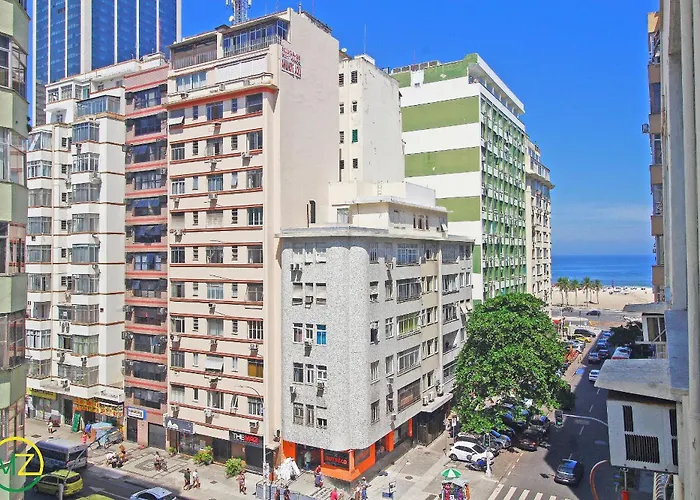 Studio Vista Mar Para 3 Pessoas Em Copacabana Rio de Janeiro